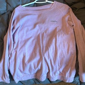 Patagonia, purple, long sleeve U neck woman’s size medium